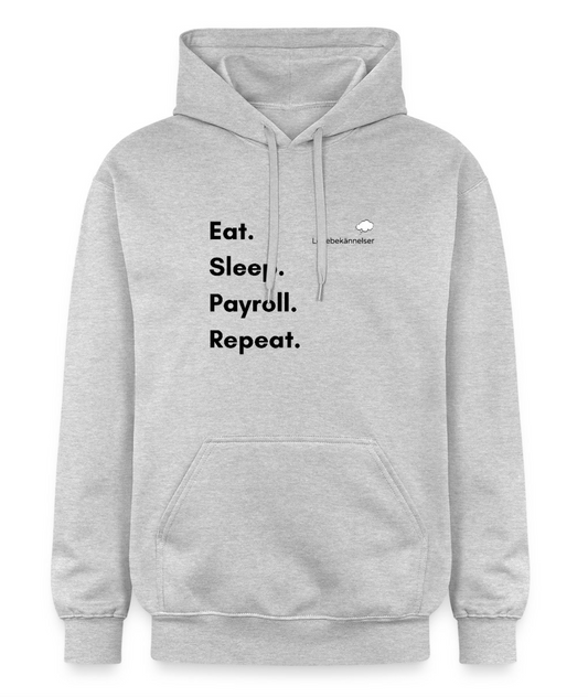 HUVTRÖJA - Eat, sleep, payroll, repeat - GRÅ