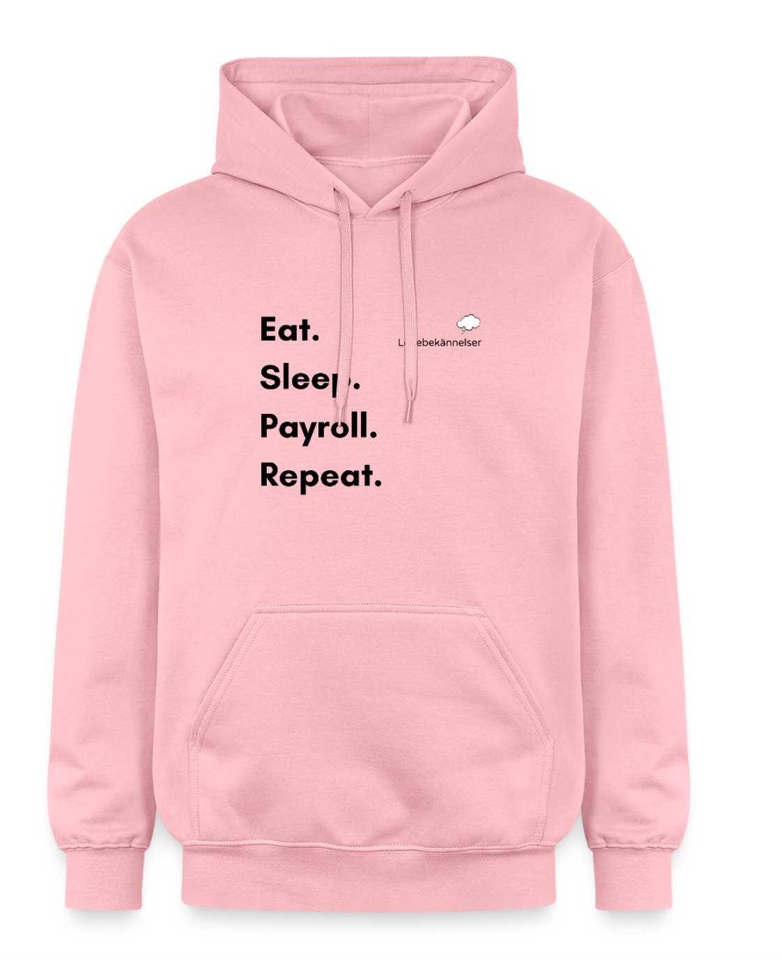 HUVTRÖJA - Eat, sleep, payroll, repeat - ROSA